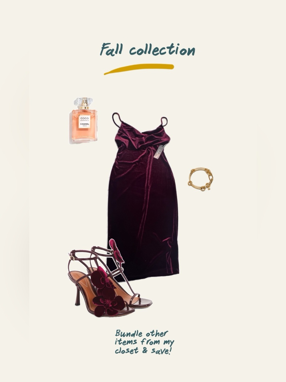 Velvet Slip Dress in Deep Wine - Women